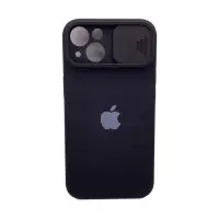 Чохол накладка HC iPhone 13 Чорна Slider Square Full