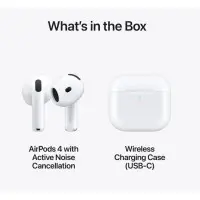 Беспроводные наушники Apple AirPods 4 HC 8922, Белые Беспроводные наушники Apple AirPods 4 HC 8922, Белые