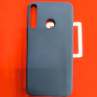 Чехол накладка Molan Jelly Huawei P40 Lite E Темно-Cиняя