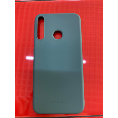 Чехол накладка Molan Jelly Huawei P40 Lite E Темно-Зеленая