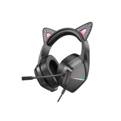 HF Наушники PC Borofone BO106 Cute cat ear luminous gaming headphones Phantom Cat HF Наушники PC Borofone BO106 Cute cat ear luminous gaming headphones Phantom Cat