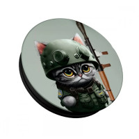 Тримач PopSocket Wave Heroes of Ukraine (кот грg) Тримач PopSocket Wave Heroes of Ukraine (кот грg)