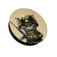 Тримач PopSocket Wave Heroes of Ukraine (кіт м4)