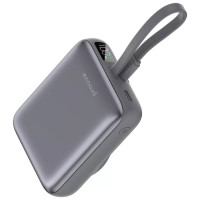 Універсальна мобільна батарея Повербанк Proove Neutron Magnetic 10000mAh 22.5W Сірий