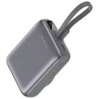 Універсальна мобільна батарея Повербанк Proove Neutron Magnetic 10000mAh 22.5W Сірий