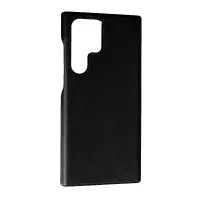 Чехол накладка Onegif Leather Samsung S23 Ultra (S918)  Черная