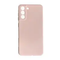 Чехол накладка SMTT Samsung G990 (S21 FE) Розовый песок