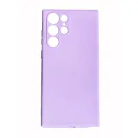 Чехол накладка SMTT Samsung S908 (S22 Ultra) Сиреневая