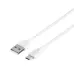 Кабель Remax Lesu microUSB Белый (RC-160m)