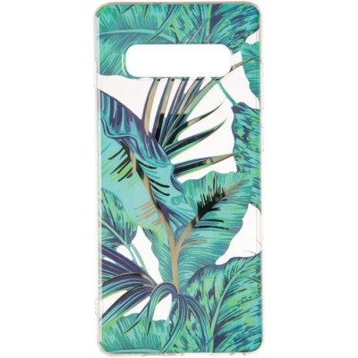 Чехол накладка Flowers Shine Samsung G975 (S10+) Джунгли