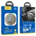 Автомобільний зарядній пристрій NZ4 QC3.0 2USB + Кабель Type-C Grey, Сірий