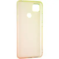 Чохол накладка Ultra Gradient Xiaomi Redmi 9C Жовта/Рожева