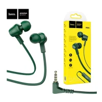 Провідні навушники вкладиші-гарнітура Hoco M86 OceanЗелені