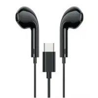 Провідні навушники вкладиші-гарнітура Borofone BM80 Type-C Black, чорний Провідні навушники вкладиші-гарнітура Borofone BM80 Type-C Black, чорний