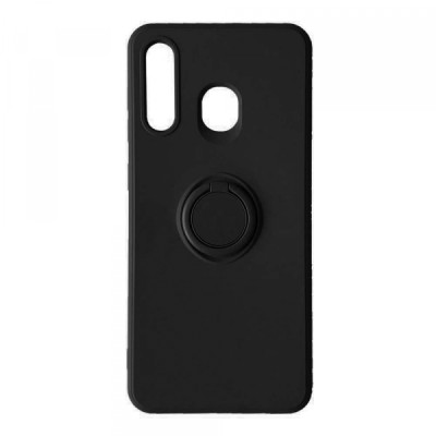 Чехол накладка Ring Samsung A205/A305/A307/A505 (A20/A30/A30s/A50) Черная