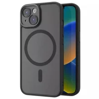 Чохол накладка Rock Guard iPhone MagSafe 15 Чорна (Antidrop Lens)