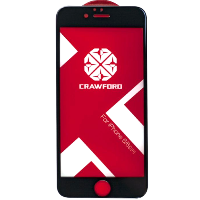 Защитное стекло XO 3D iPhone 7+/8+ Чёрное