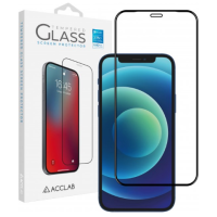 Захисне скло Acclab 3D iPhone 12/12 Pro Чорне Захисне скло Acclab 3D iPhone 12/12 Pro Чорне