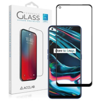 Защитное стекло Acclab 3D Realme 8/8 Pro/7 Pro Чёрное