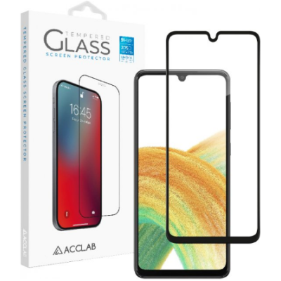 Захисне скло Acclab 3D Samsung A336 (A33) Чорне