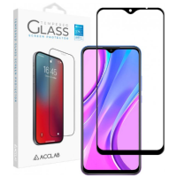 Захисне скло Acclab 3D Xiaomi Redmi 9 Чорне
