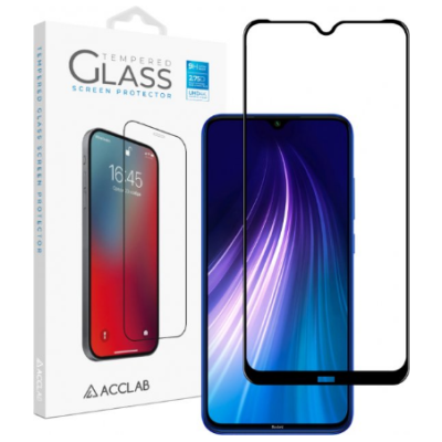 Защитное стекло Acclab 3D Xiaomi Redmi Note 7/Note 7 Pro Чёрное