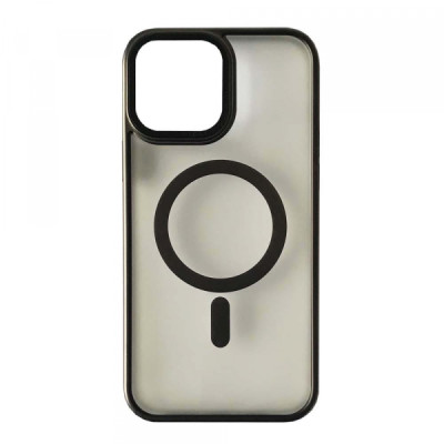 Накладка Perfect MagSafe iPhone 15 Pro Чорна (Titanium)