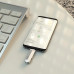 Флеш пам\'ять USB 32Gb Hoco UD10 USB3.0 + Type-C Срібний