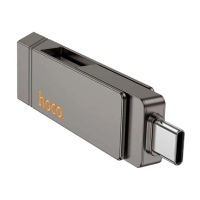 USB 32Gb Hoco UD15 Clever USB 3.2+Type-C Срібний