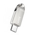 Флеш пам\'ять USB 32Gb Hoco UD8 USB 3.0+Type-C Срібний