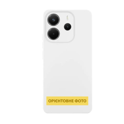 Чохол накладка Getman Liquid Silkl Xiaomi Redmi 15С Біла