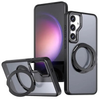 Чехол Накладка Aura Fold Samsung S721 (S24 FE) Черная Чехол Накладка Aura Fold Samsung S721 (S24 FE) Черная