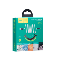 Кабель дата Hoco X21 USB Type A - Type-C 2м Чорно-білий Кабель дата Hoco X21 USB Type A - Type-C 2м Чорно-білий