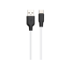 Кабель дата Hoco X21 USB Type A - Type-C 2м Чорно-білий