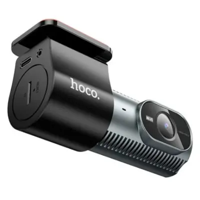 Відеореєстратор Hoco DV13 720P/25 fps/Wi-Fi Чорний Відеореєстратор Hoco DV13 720P/25 fps/Wi-Fi Чорний