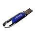 Флеш пам'ять USB 8Gb Wibrand Aligator USB 2.0 Синя