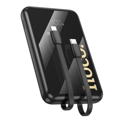Універсальна мобільна батарея Повербанк Hoco Q37 Graceful 22.5W + PD20W 10000mAh Чорний