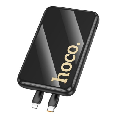 Універсальна мобільна батарея Повербанк Hoco Q37 Graceful 22.5W + PD20W 10000mAh Чорний