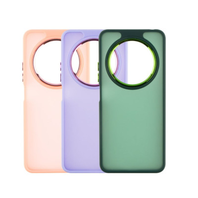 Чехол накладка Space 2 Color Matte Xiaomi Redmi 13 4G Фиолетовая