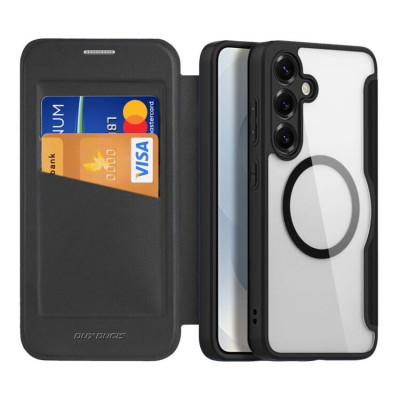 Чехол-Книжка Dux Ducis Skin X Magsafe Samsung S931 (S25)Черная