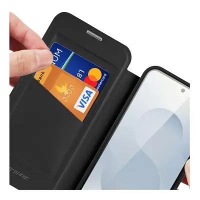 Чохол-Книжка Dux Ducis Skin X Magsafe Samsung S931 (S25) Чорна Чохол-Книжка Dux Ducis Skin X Magsafe Samsung S931 (S25) Чорна