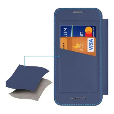 Чохол-Книжка Dux Ducis Skin X Magsafe Samsung S931 (S25) Синя Чохол-Книжка Dux Ducis Skin X Magsafe Samsung S931 (S25) Синя