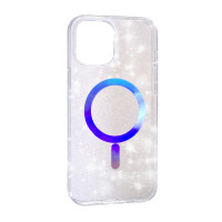 Чохол накладка MagSafe Shiny Color iPhone 12/12 Pro Прозора Чохол накладка MagSafe Shiny Color iPhone 12/12 Pro Прозора