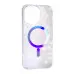 Чехол накладка MagSafe Shiny Color  iPhone 13 Pro Max Прозрачная