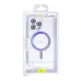 Чехол накладка MagSafe Shiny Color  iPhone 13 Pro Max Прозрачная