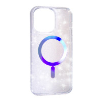 Чехол накладка MagSafe Shiny Color iPhone 14 Pro Max Прозрачная Чехол накладка MagSafe Shiny Color iPhone 14 Pro Max Прозрачная