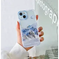 Чехол накладка Sunset iPhone 12 Pro Max Белая