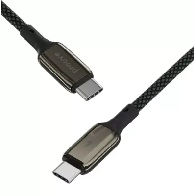Кабель Proove Dense Type-C to Type-C 60W 1м Чорний