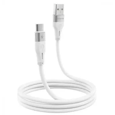 Кабель Proove Soft Silicone Type-C 1м Белый