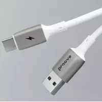 Кабель Proove Flex Metal Type-C 1м Белый